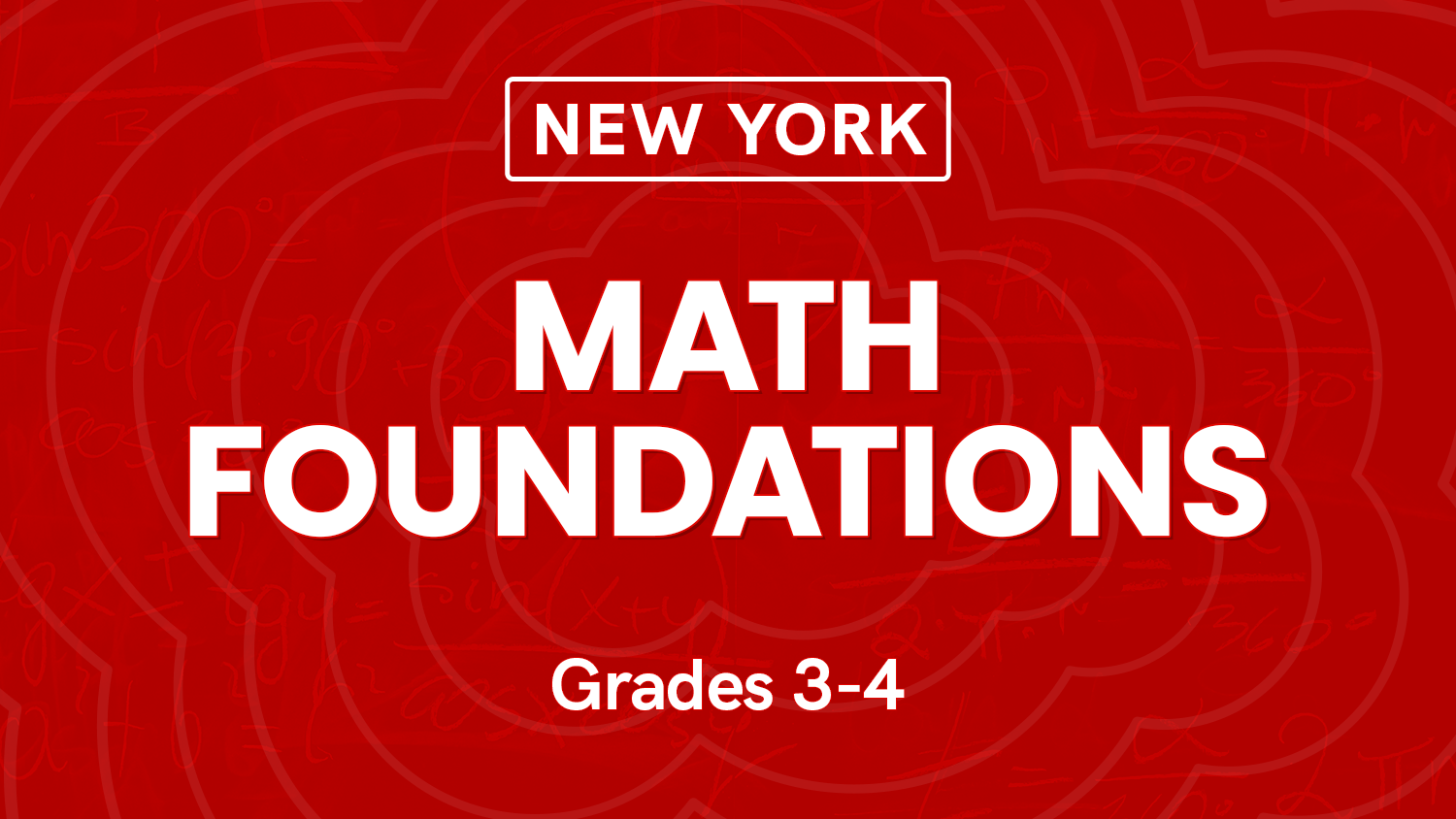 Math Foundations (Grades 3-4) - New York-1