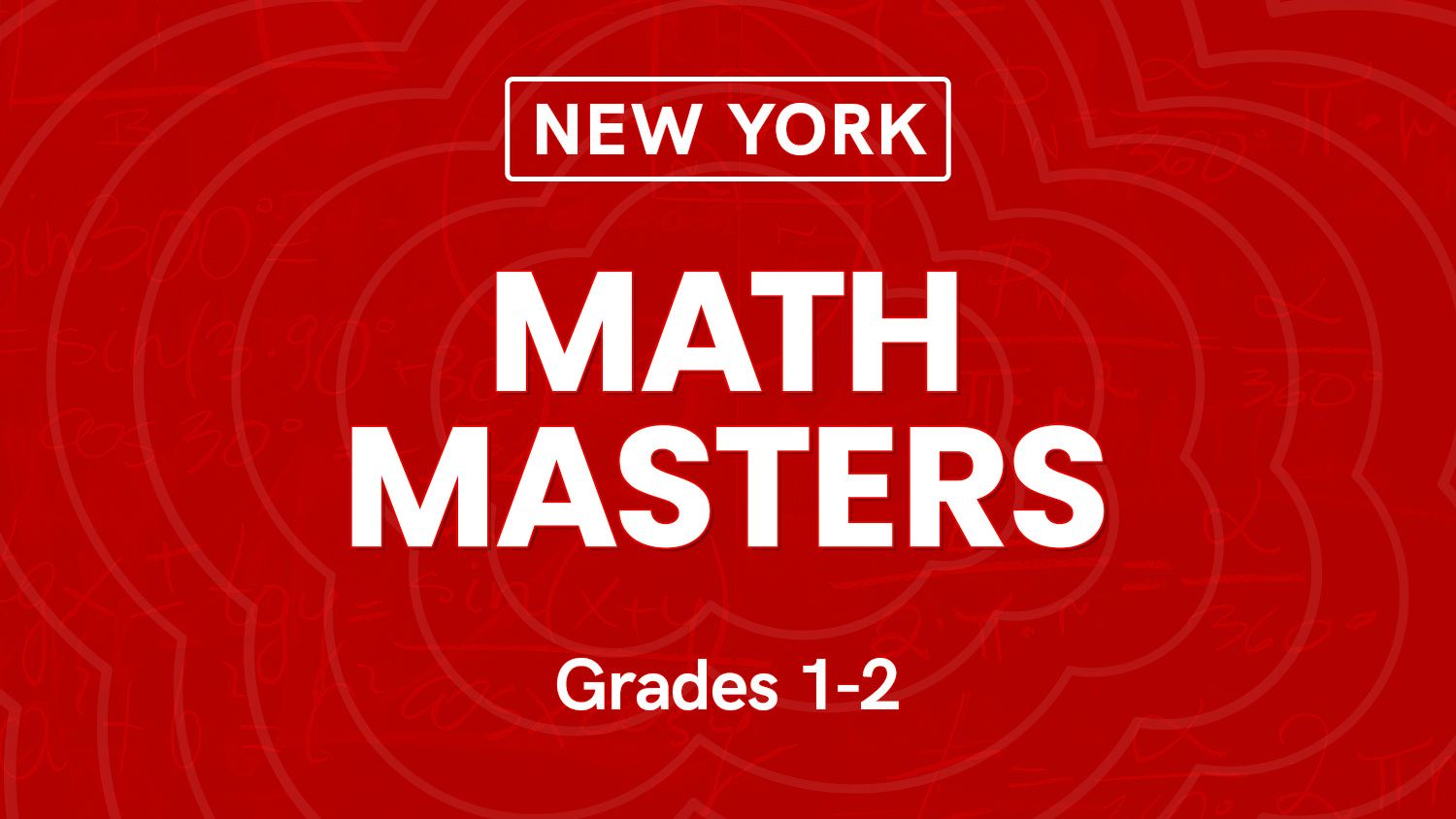Math Masters (Grades 1-2) - New York-1
